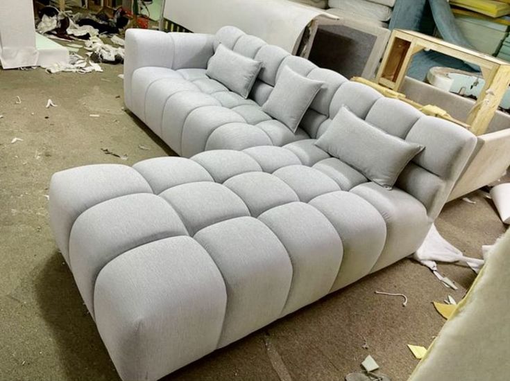 6 Seater L-Shaped Sofa - Eagle Furniture Ngara