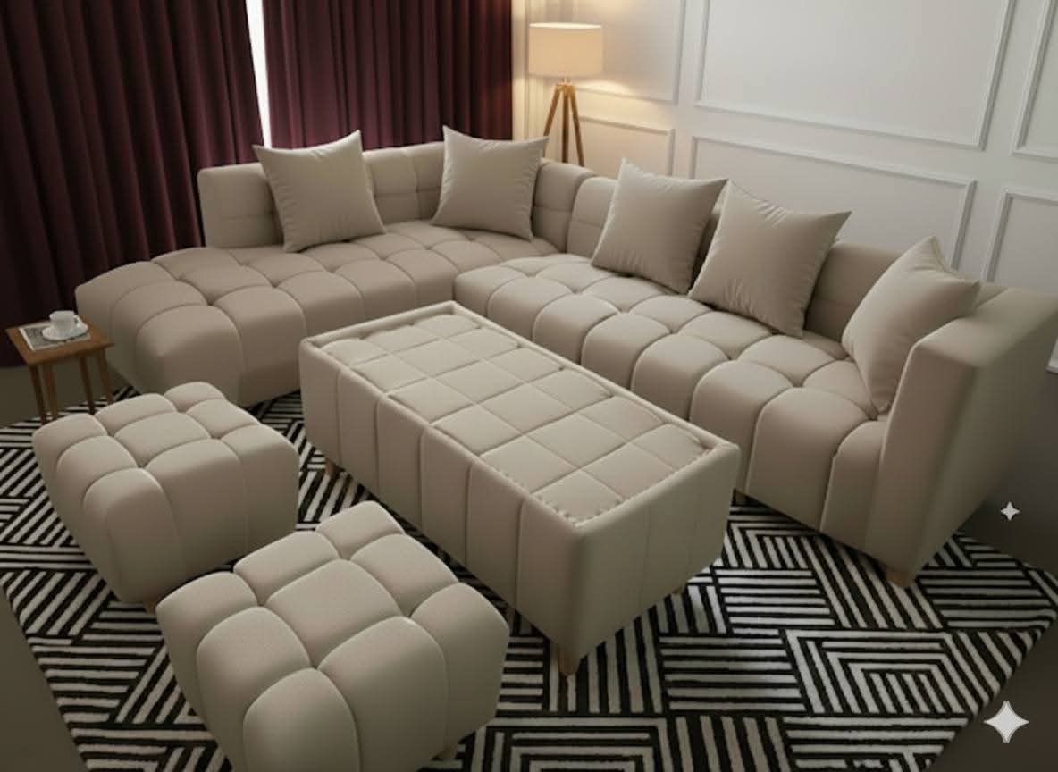 6 Seater L-Shaped Sofa | Eagle Furniture Ngara | Eagle Furniture Ngara