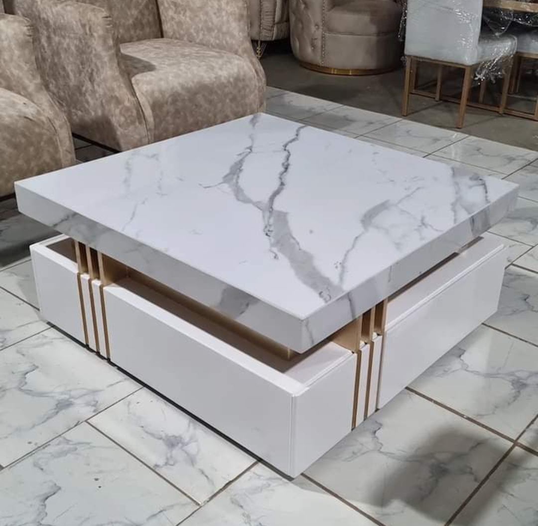 Luxury Marble Coffee Table - Eagle Furniture Ngara