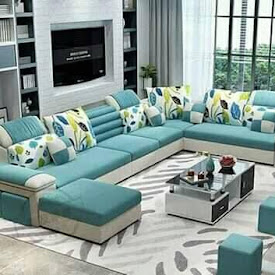 U-Shaped Family Sofa